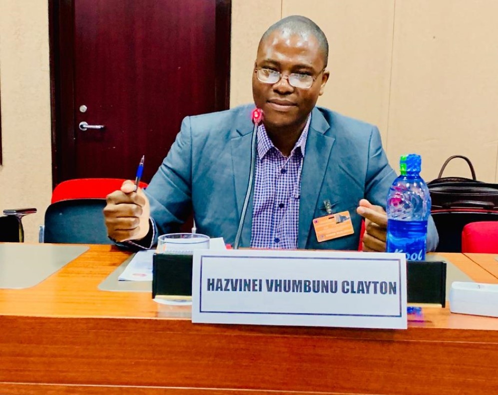 UKZN’s Dr Clayton Hazvinei Vhumbunu at the UN African Institute for Economic Development and Planning (UN-IDEP) conference in Dakar, Senegal.